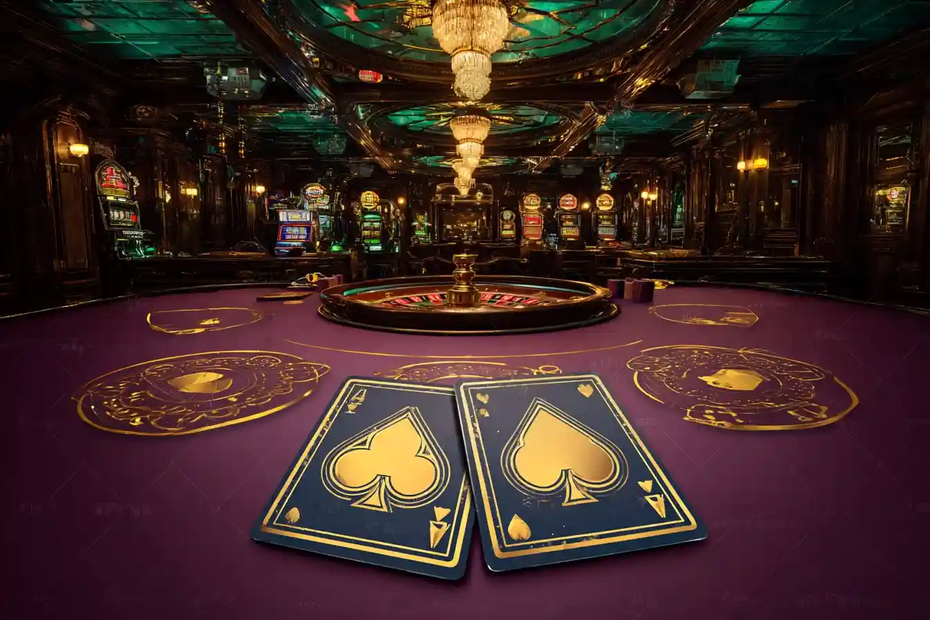 Real-money slot machine with vibrant visuals